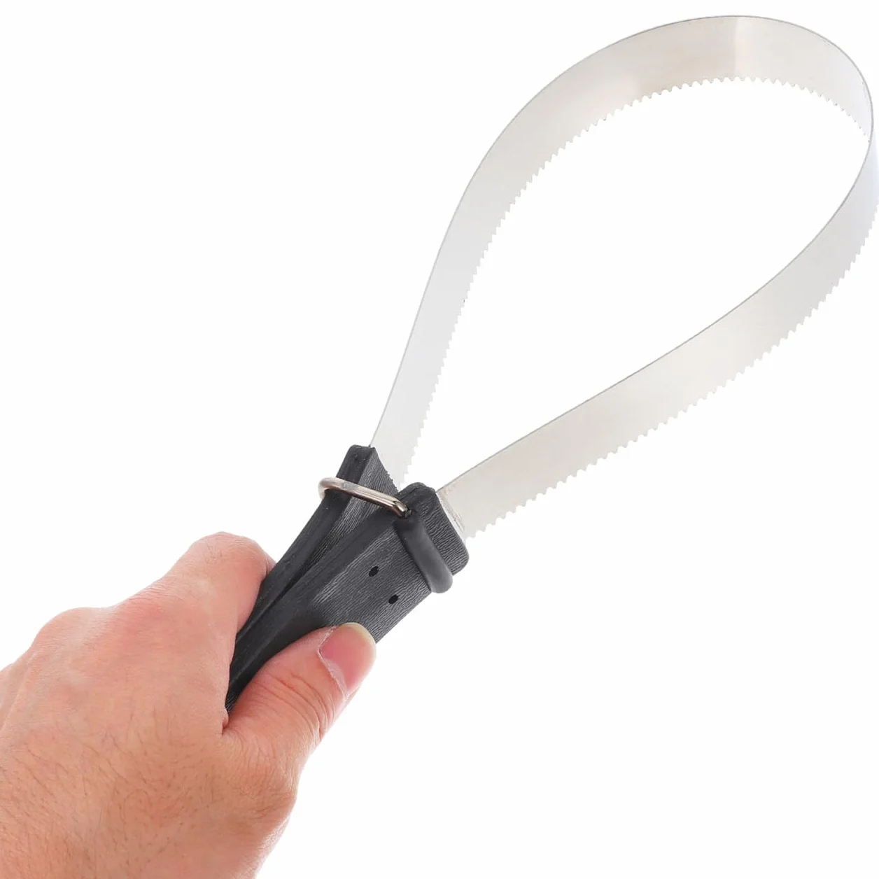 SUPVOX Cepillo De Pelo De Caballo De Acero Inoxidable Con Mango De Plástico Herramienta De Aseo Raspador Para Caballos Y Ideal Para Eliminar Pelo Suelto 11.8X3.7X0.6 Pulgadas