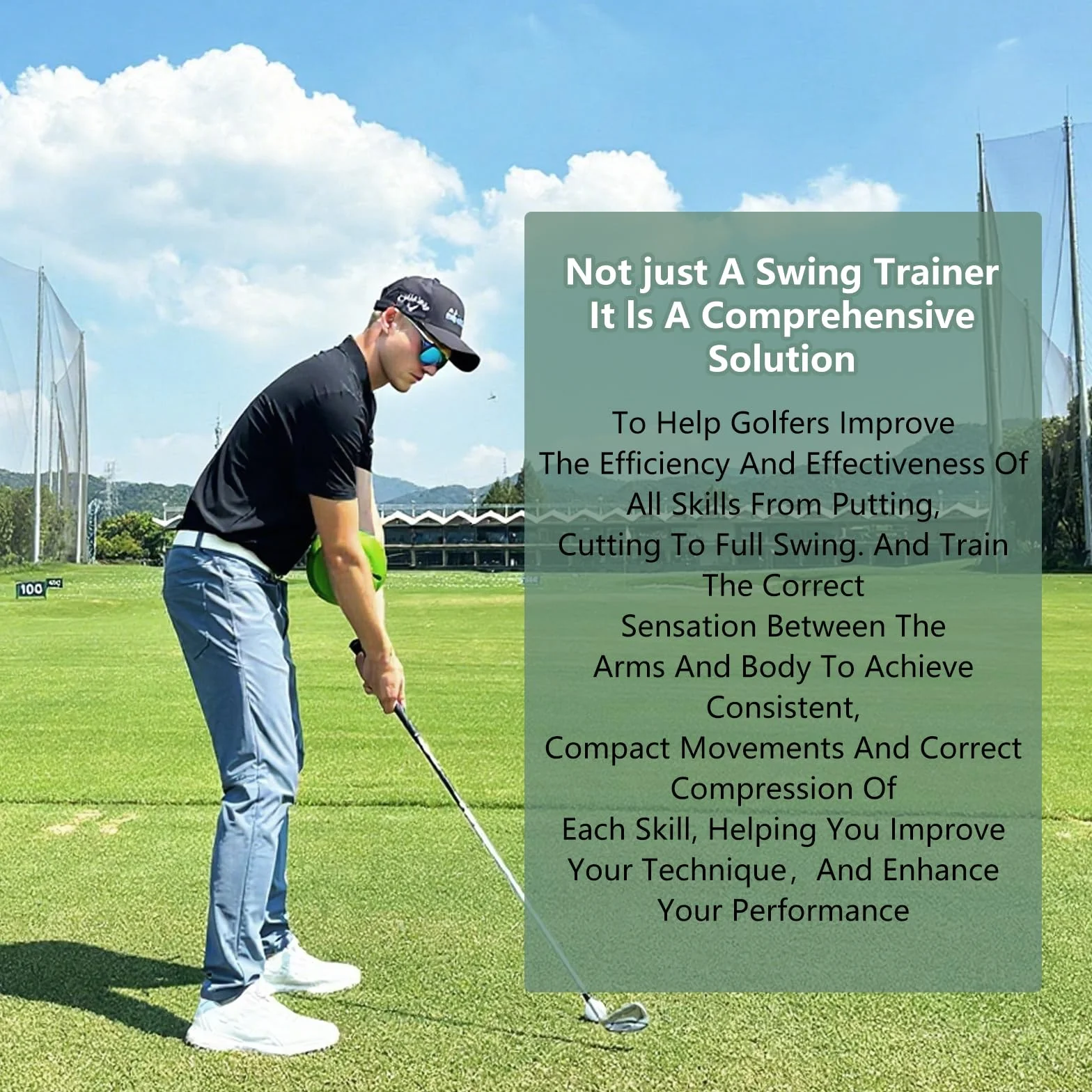 Golf Aid Swing Mejora la Coordinación Brazo-Cuerpo