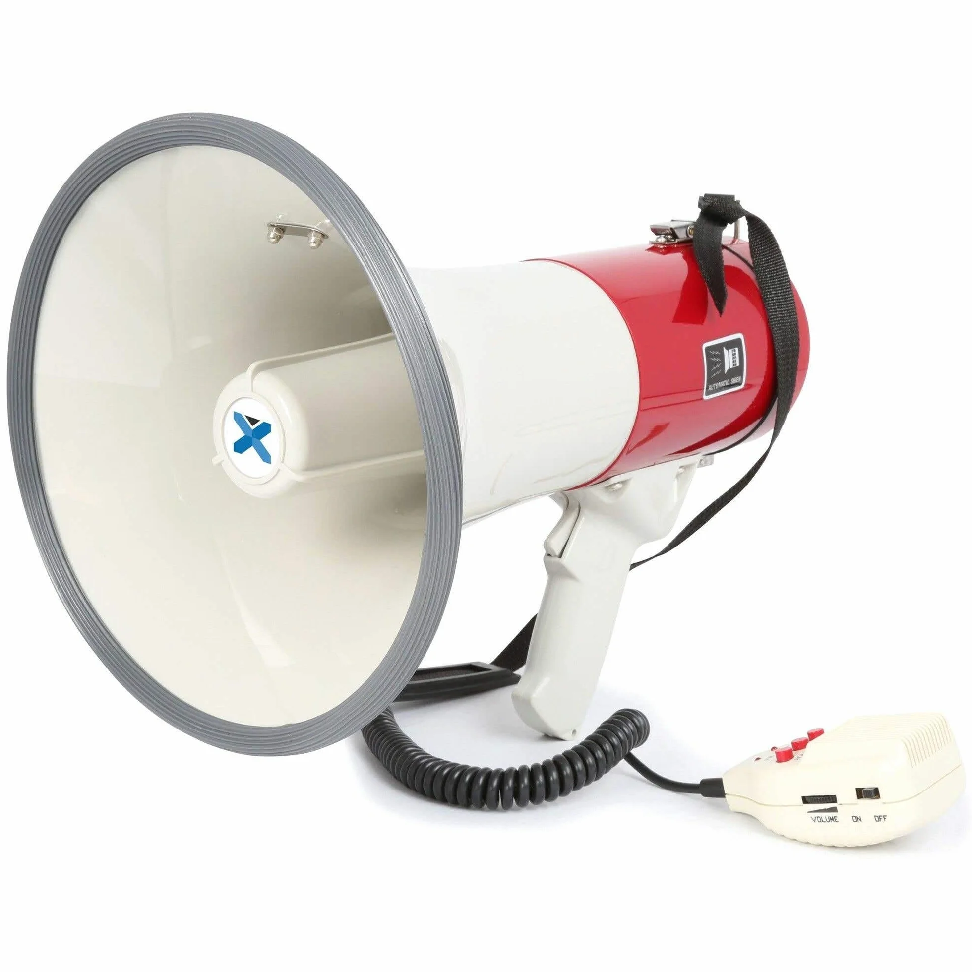 Vonyx MEG050 Megáfono 50W Alcance 1km con Micrófono y Grabación