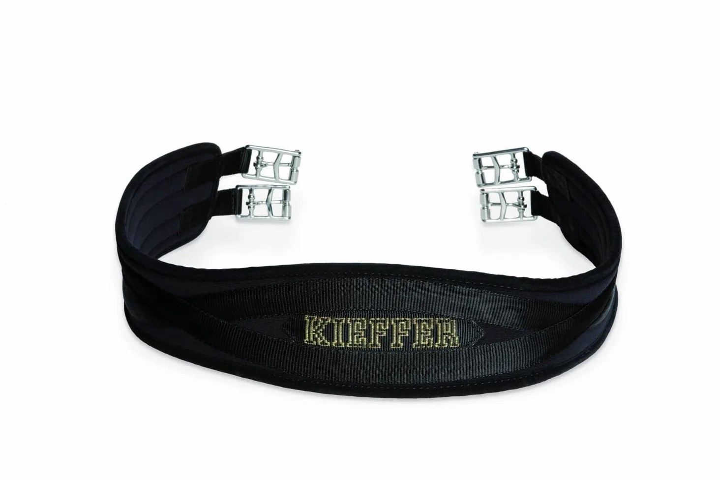Kieffer Air-Tex - Correa Larga para sillín (Varias Longitudes, con Hebillas de Rueda)