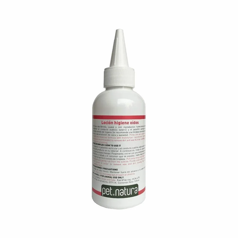 Loción Higiene Oídos para perros y gatos 125 ml.