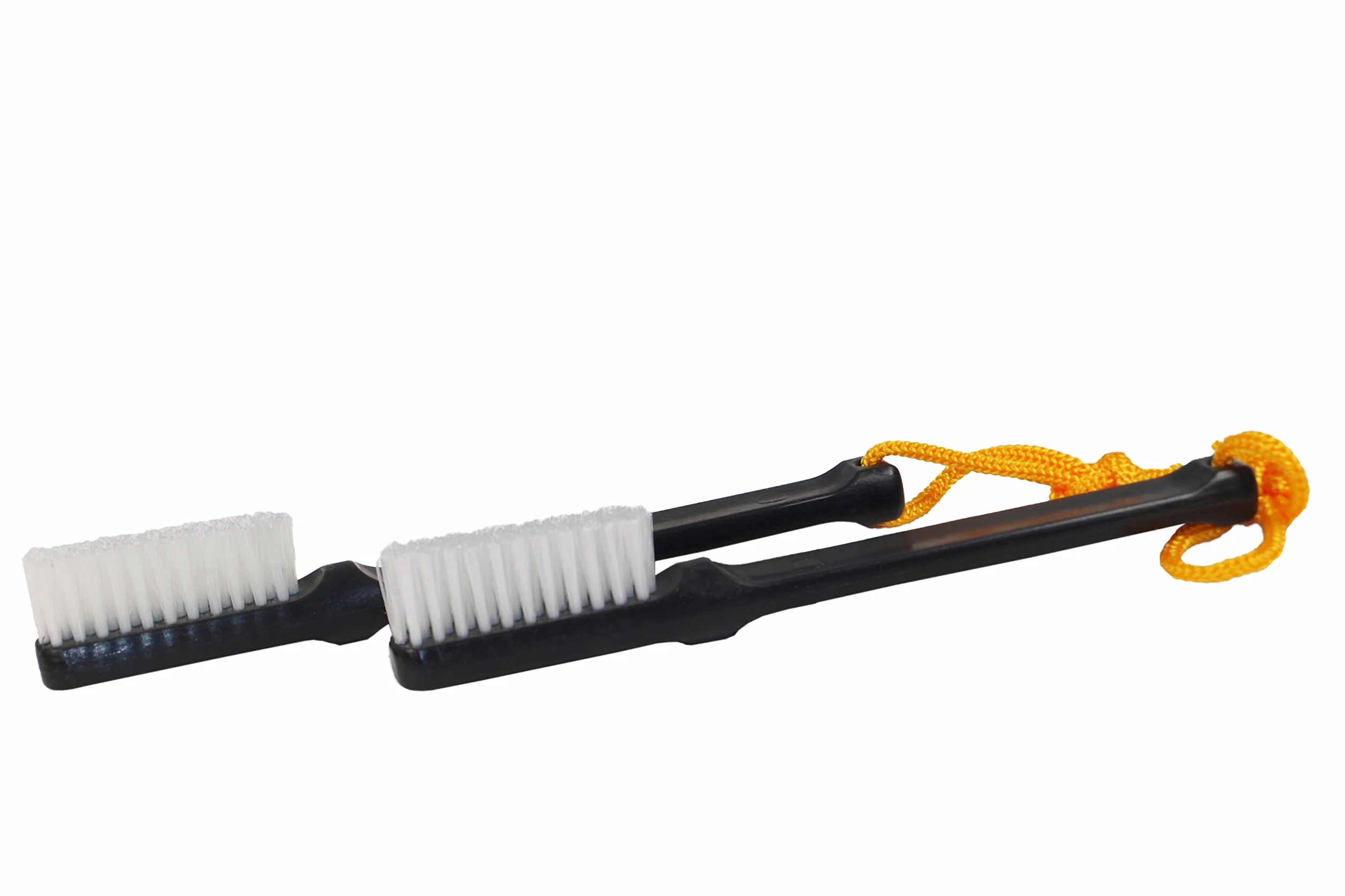Mantle Bürste Boulderbrush Nylon 2 Stück - Protección pasiva para Escalada, Negro