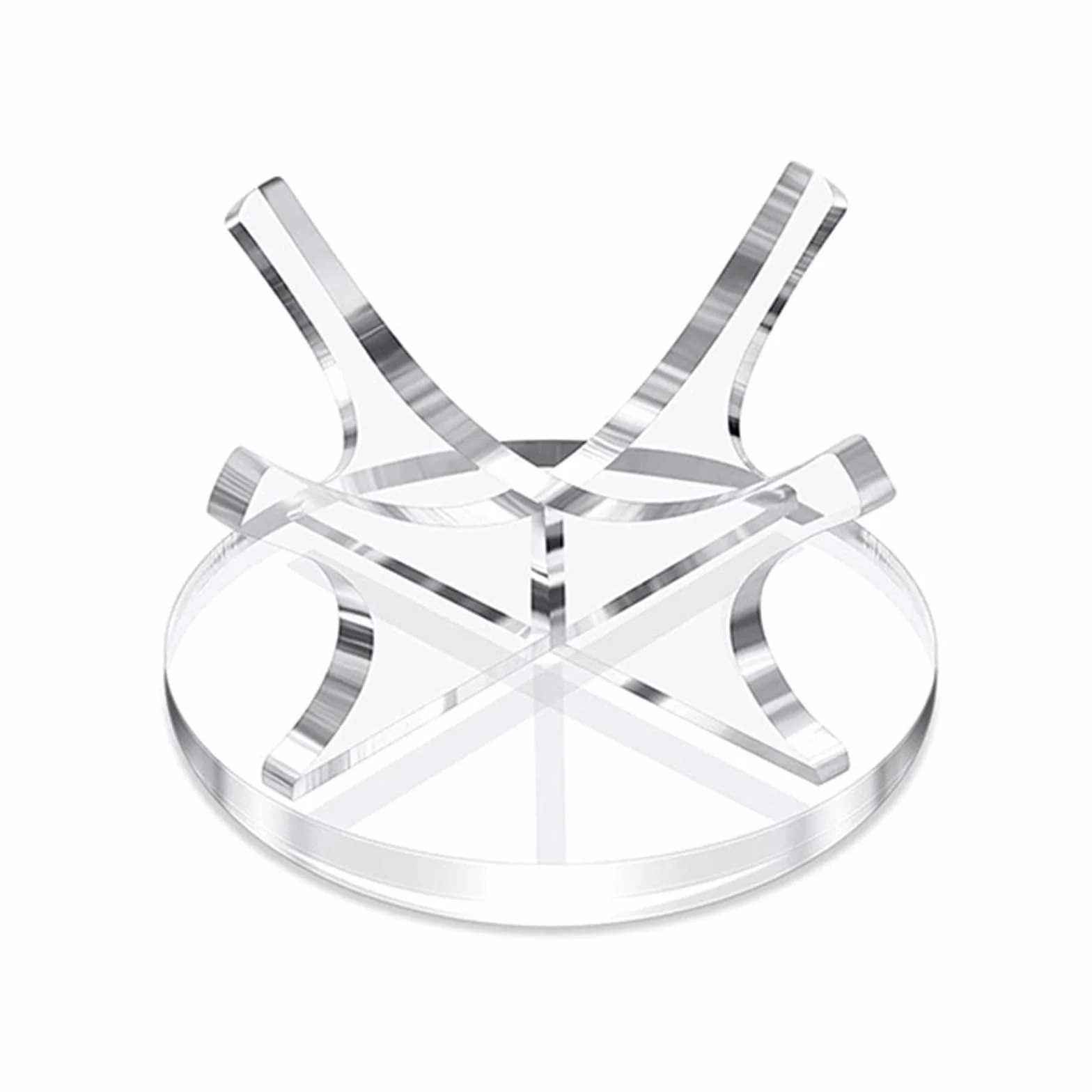 Soporte de exhibición de béisbol acrílico para pelotas deportivas de béisbol, softbol y tenis