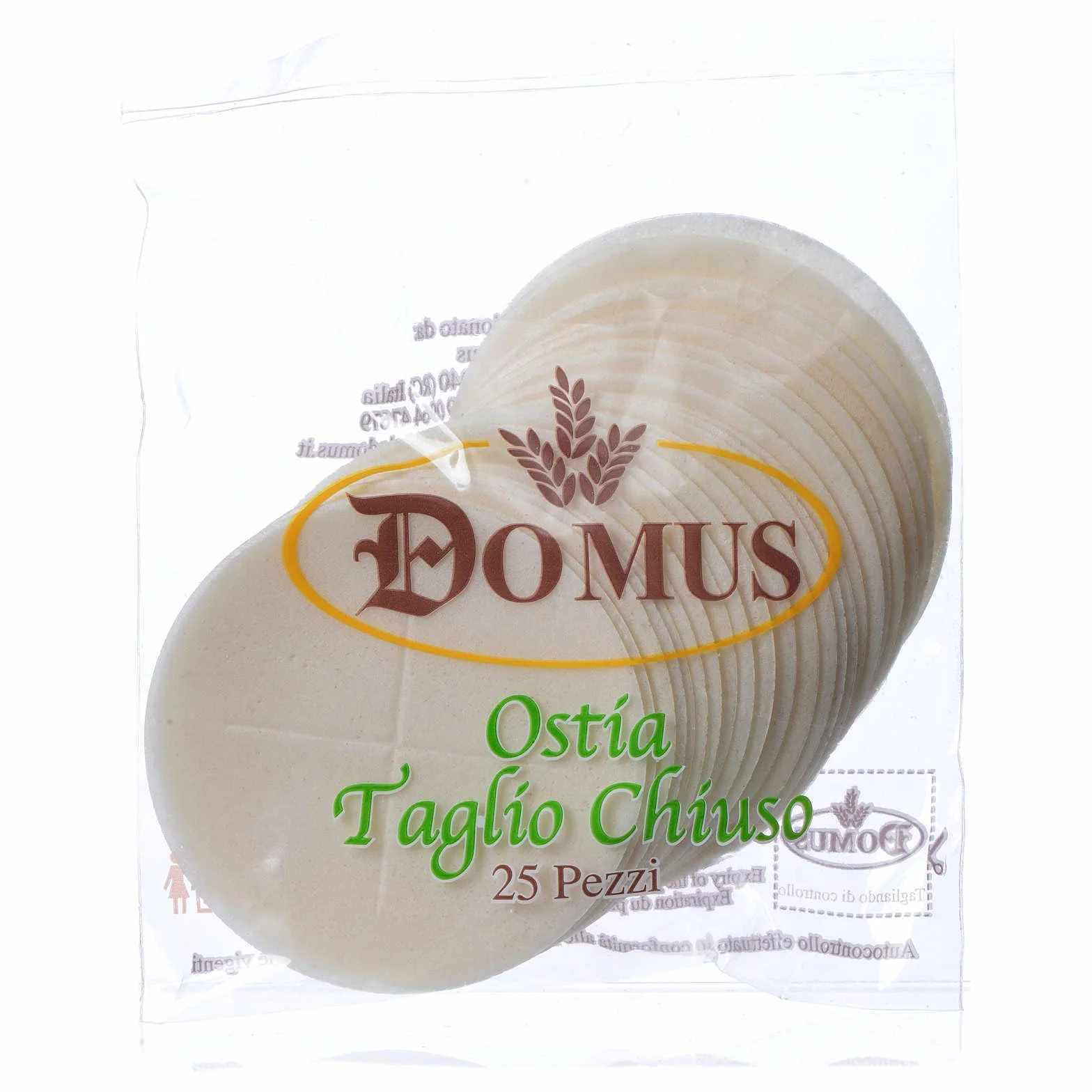 Holyart Ostia 7 cm taglio chiuso 25pz