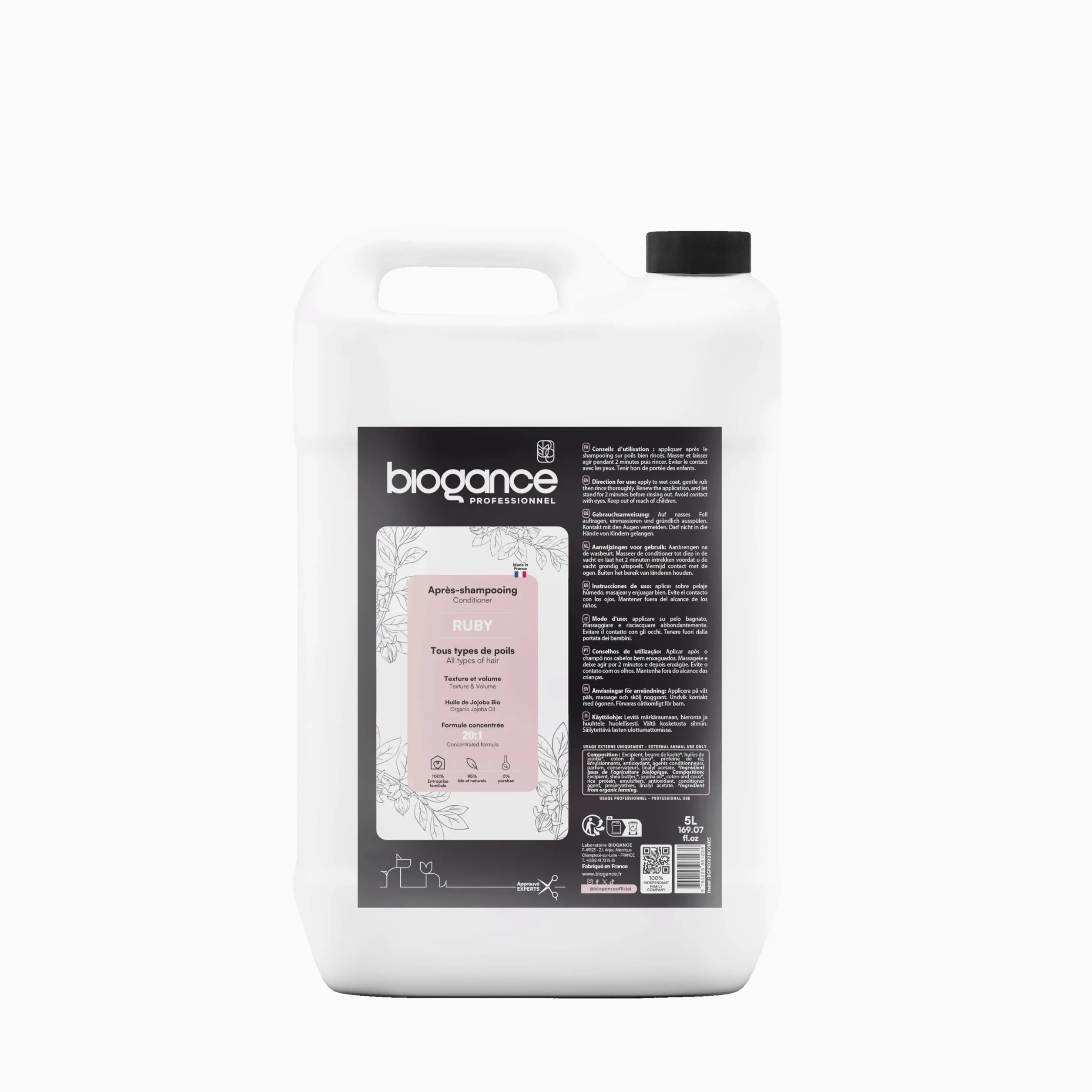 Biogance - Acondicionador Ruby Texturizador para Perro