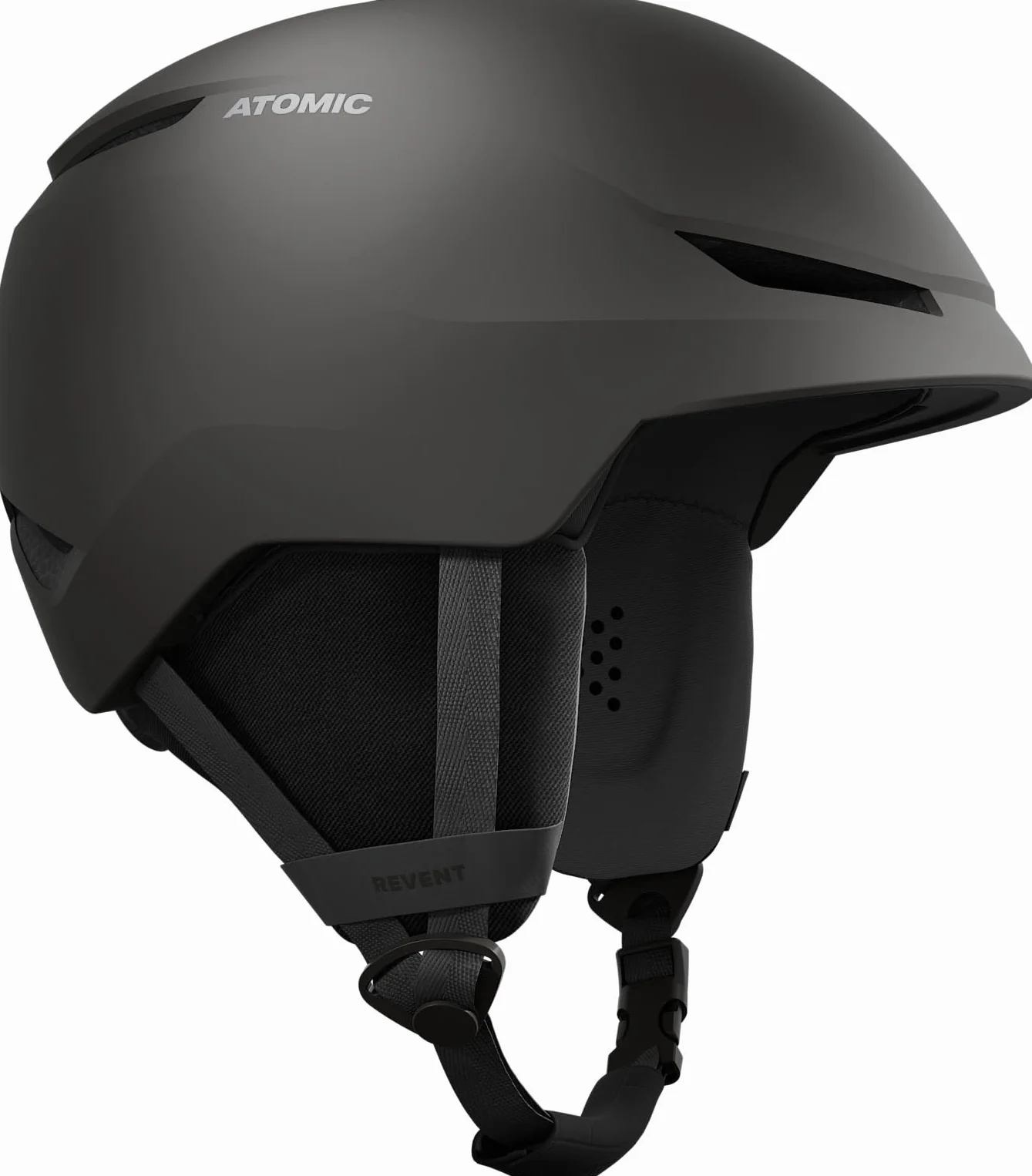 Atomic Casco de esquí Revent Lite Negro Talla 59-63 Sistema de Ajuste 360° Ventilación Aircon Holo Core