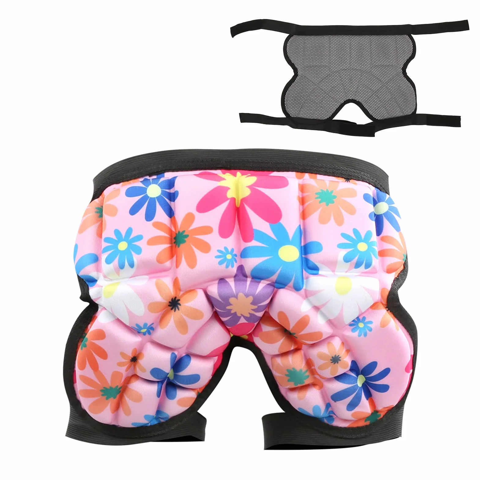 Almohadillas para Glúteos y Caderas para Patinar, Protección de Cadera para Niños, Equipo Protector