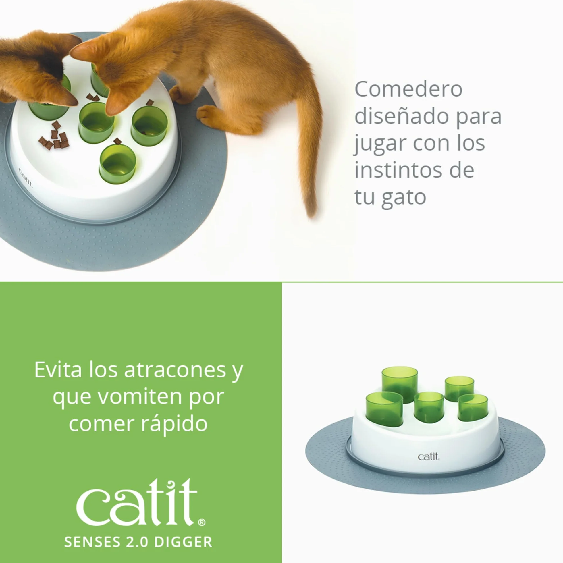 Catit Excavadora Senses 2.0, pequeña