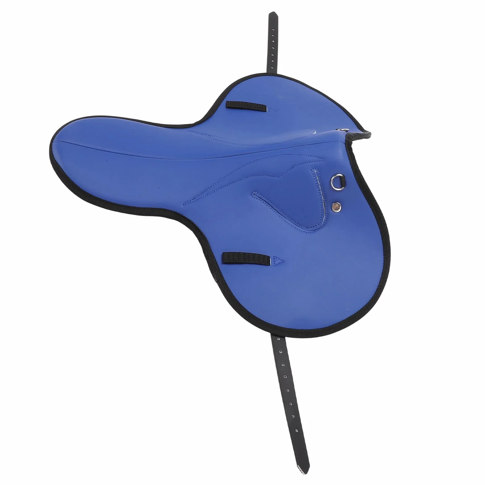 Almohadilla Antideslizante para Silla de Montar de Caballo, Amortiguadora, Cómoda para Saltos de Doma, Material Resistente, Azul, 1 Almohadilla para Silla de Montar