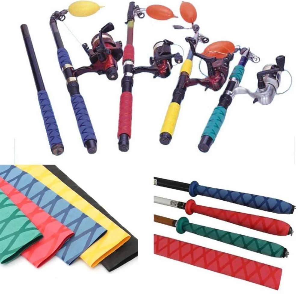 zalati Tubo termorretráctil para mango de caña de pescar, raquetas de tenis, bádminton y squash