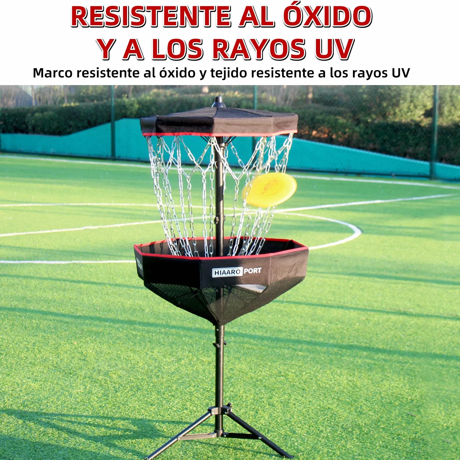 Cesta de Golf Portátil con Diana Plegable y Bolsa de Transporte