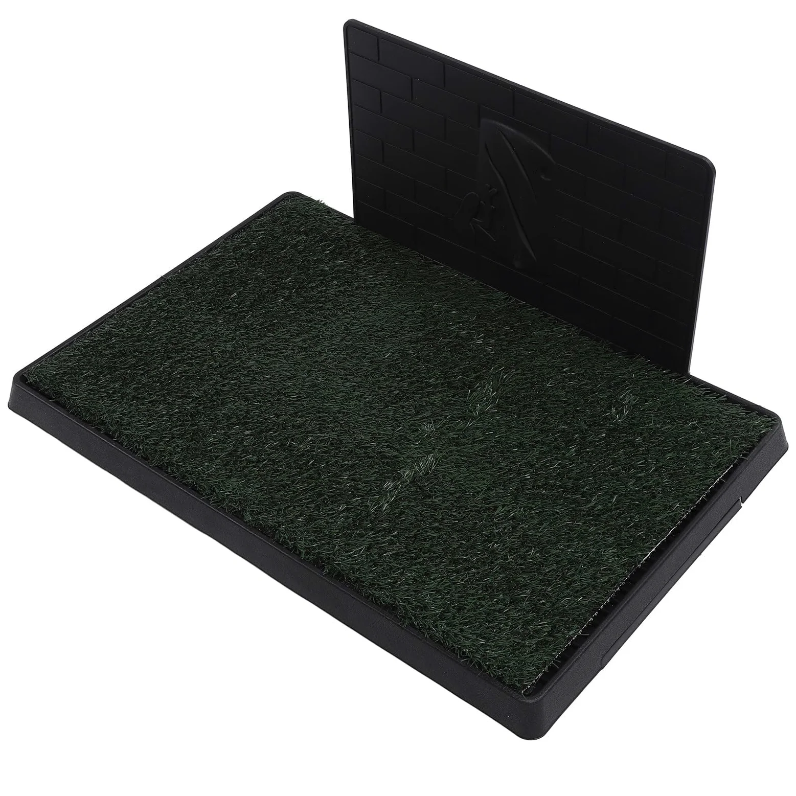 Almohadillas para Orinar de Hierba para Perros, Organization de 3 Capas Fácil de Limpiar, Bandeja Reutilizable para Adiestramiento de Cachorros, Orinal de Césped (Tamaño Grande
