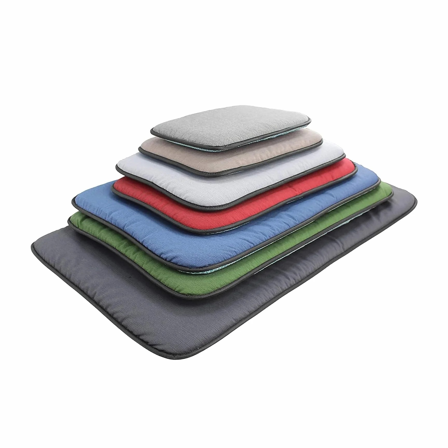 Acomoda Textil - Cama para Perros de Tela, Cama Perros Antideslizante y Lavable. Colchoneta Mascotas para Hogar y Transportin. (120x80 cm, Huesos)