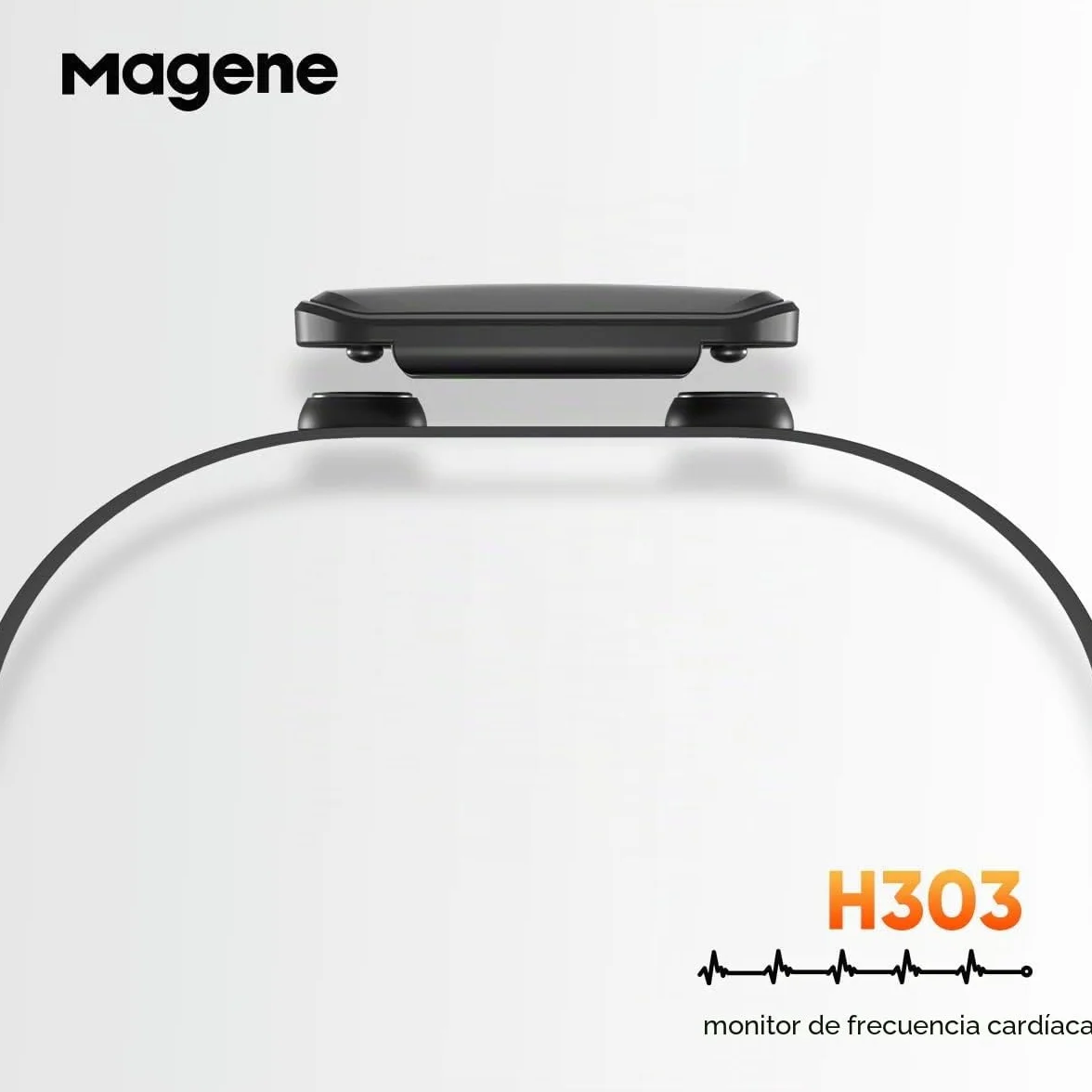 Magene H303 Heart Rate Monitor Chest Strap Ant+ Bluetooth iOS Android