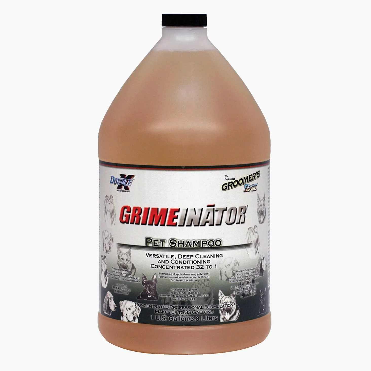 Double K Doble K grimeinator Champú, 3,8 litros