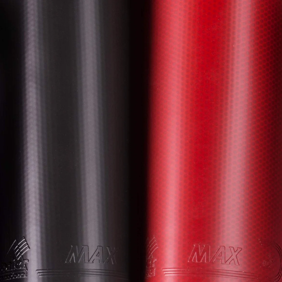 Donier Goma de Ping Pong MAX 2,0 mm Negro Tenis de Mesa Alta Velocidad Control