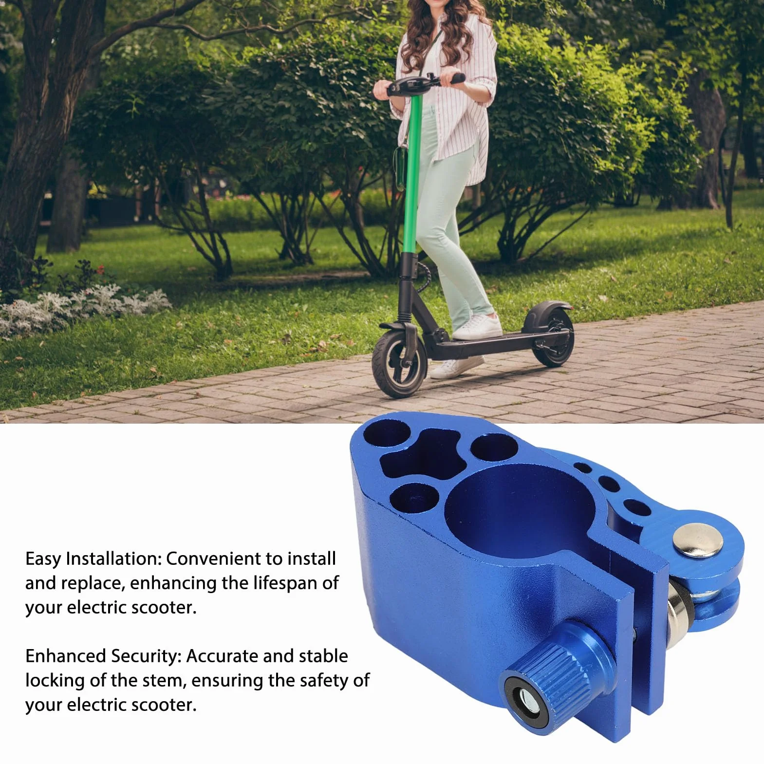 Abrazadera Plegable de Aleación de Aluminio para SmartGyro X2