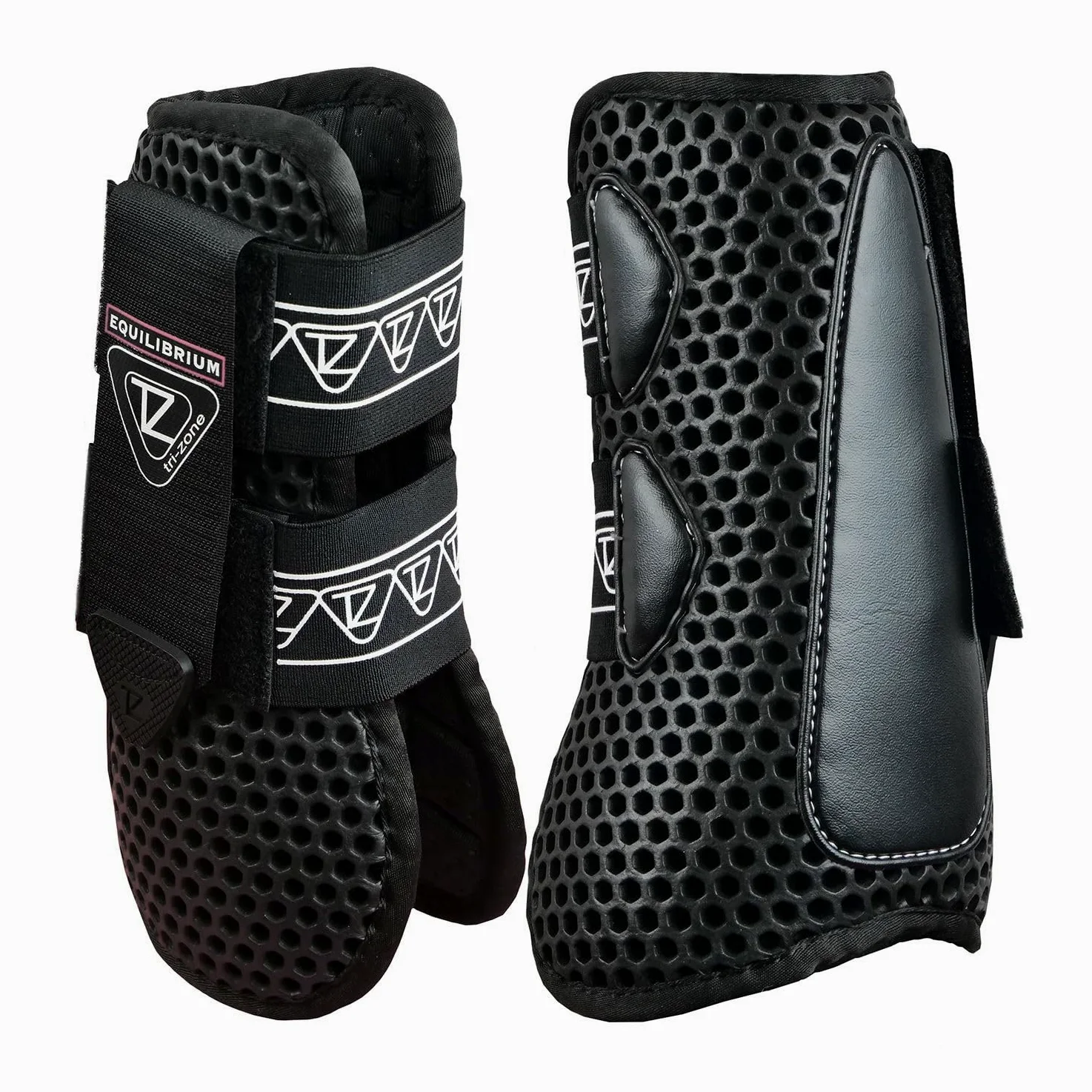 2022 Equilibrium Tri-Zone Botas De Tendón con Frente Abierto 2885 - Negro -