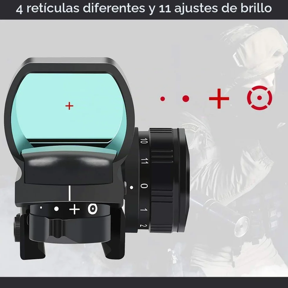Feyachi RS-25 Mira de Punto Rojo Airsoft