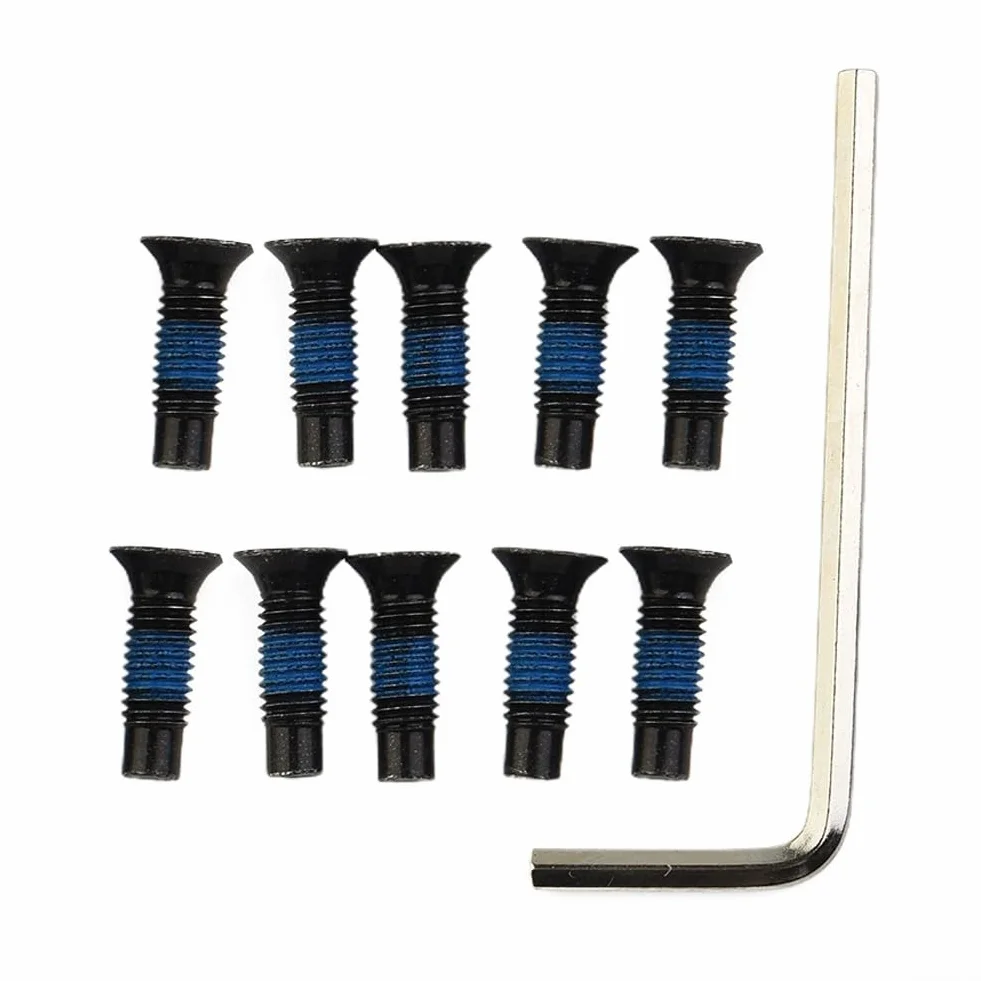 Kit de tornillos de montaje para scooter eléctrico Ninebot Max G30 ES1 ES2 ES4 F, pernos de acero inoxidable, 10 piezas