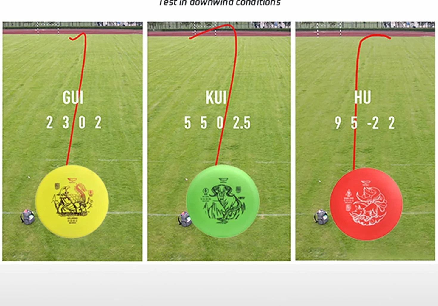 YIKUN Juego de Disc Golf