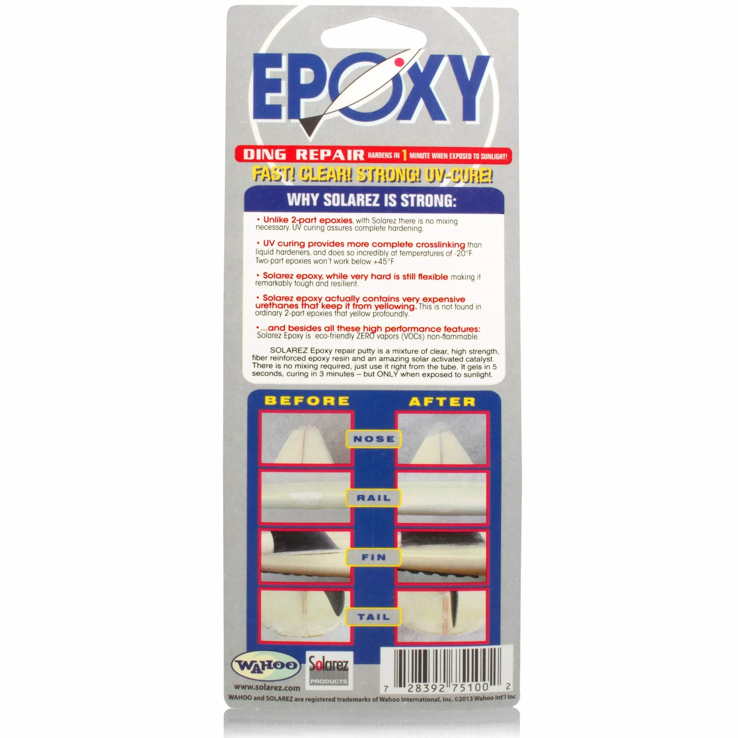 Solarez Epoxy 0.5 oz Ding Repair