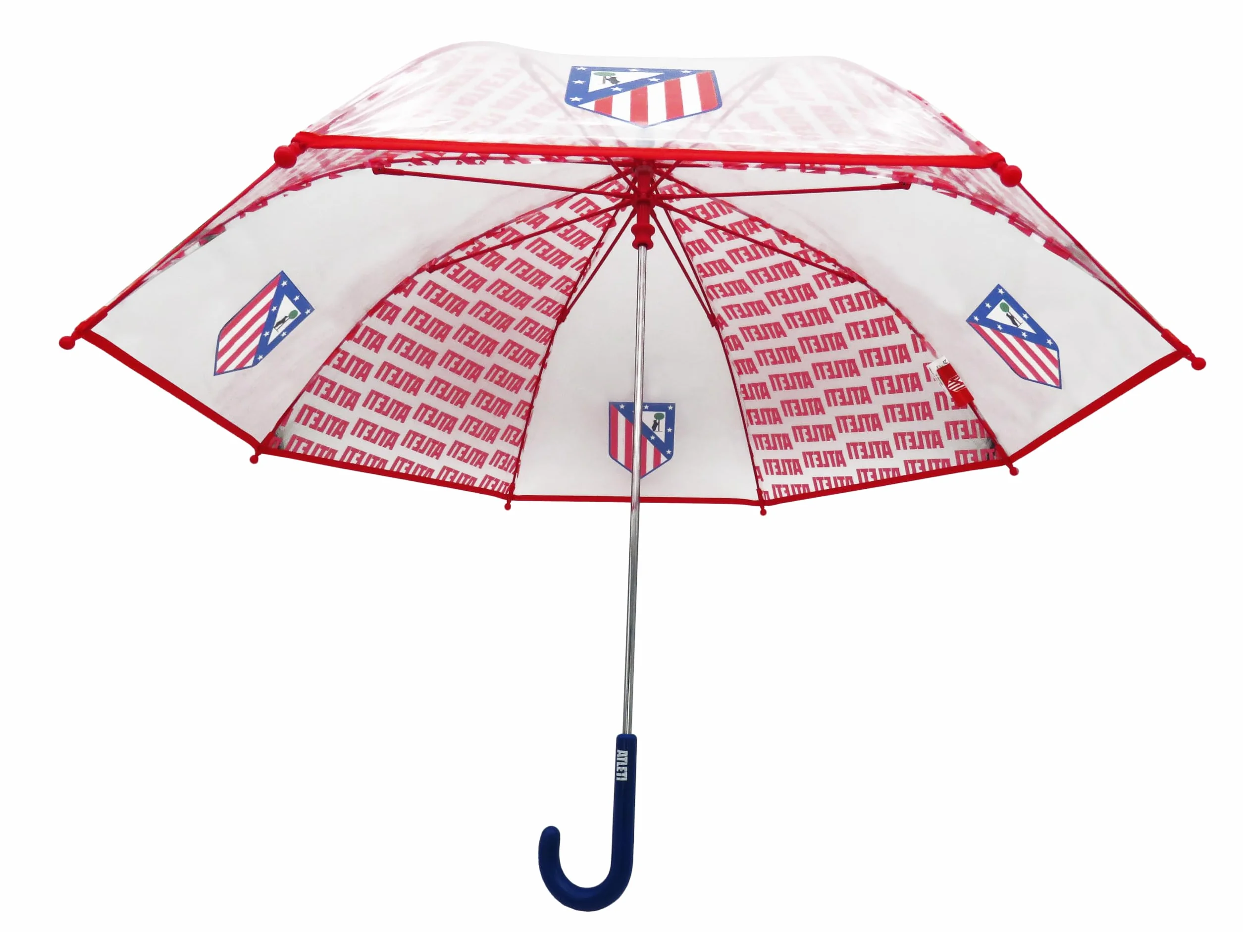 CYPBRANDS Atlético de Madrid Paraguas infantil 48 cm Manual Transparente Oficial
