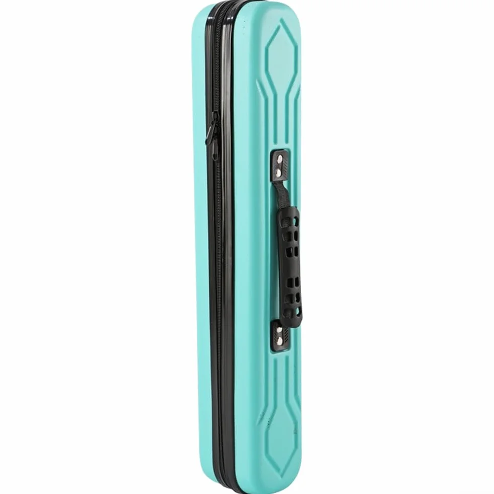 Funda impermeable PVC para caña de pescar 45 cm azul