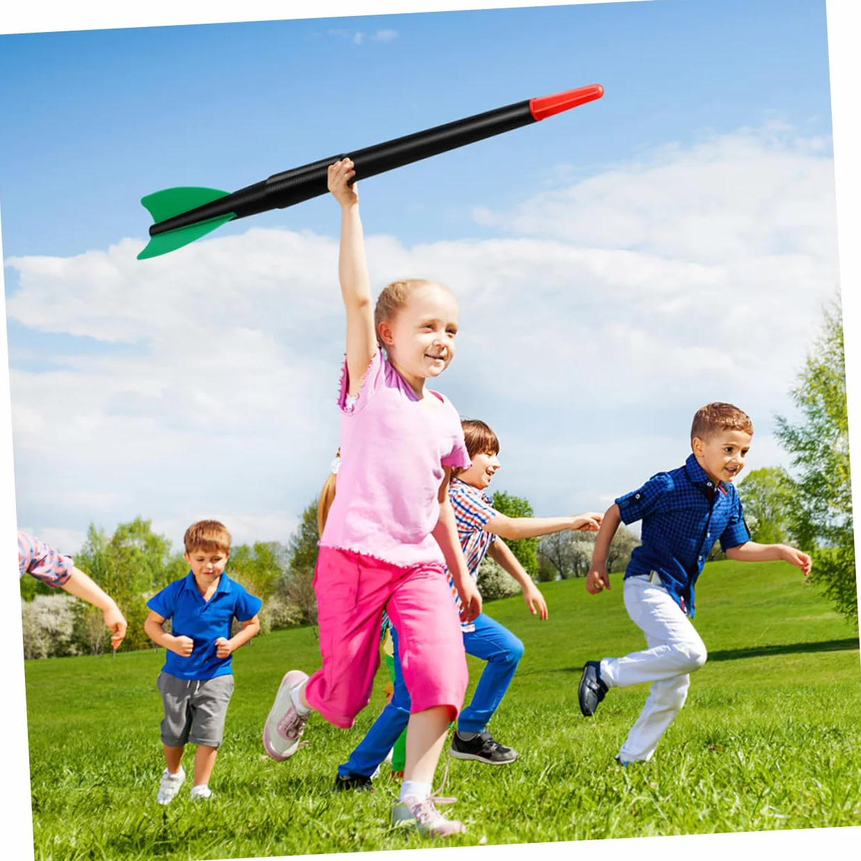 BESPORTBLE Jabalinas Infantiles de Plástico ABS, 2 Piezas, Entrenamiento Sensorial para Niños