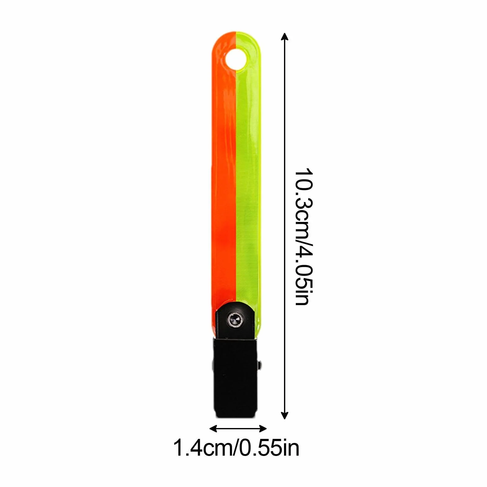 Marcadores de senderos para árboles de Alta Visibilidad con Clips - Tachuelas reflectoras de PVC, Cinta Impermeable
