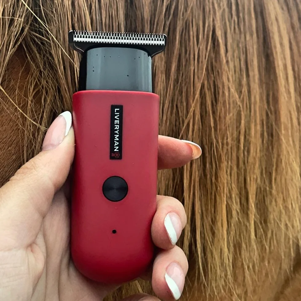 Liveryman Cortadora de Pelo Robin, Recortadora Ligera, Ideal para Cabeza, Oreja, Cara y Cuerpo, Silenciosa y con Vibraciones Mínimas, Unisex-Adultos