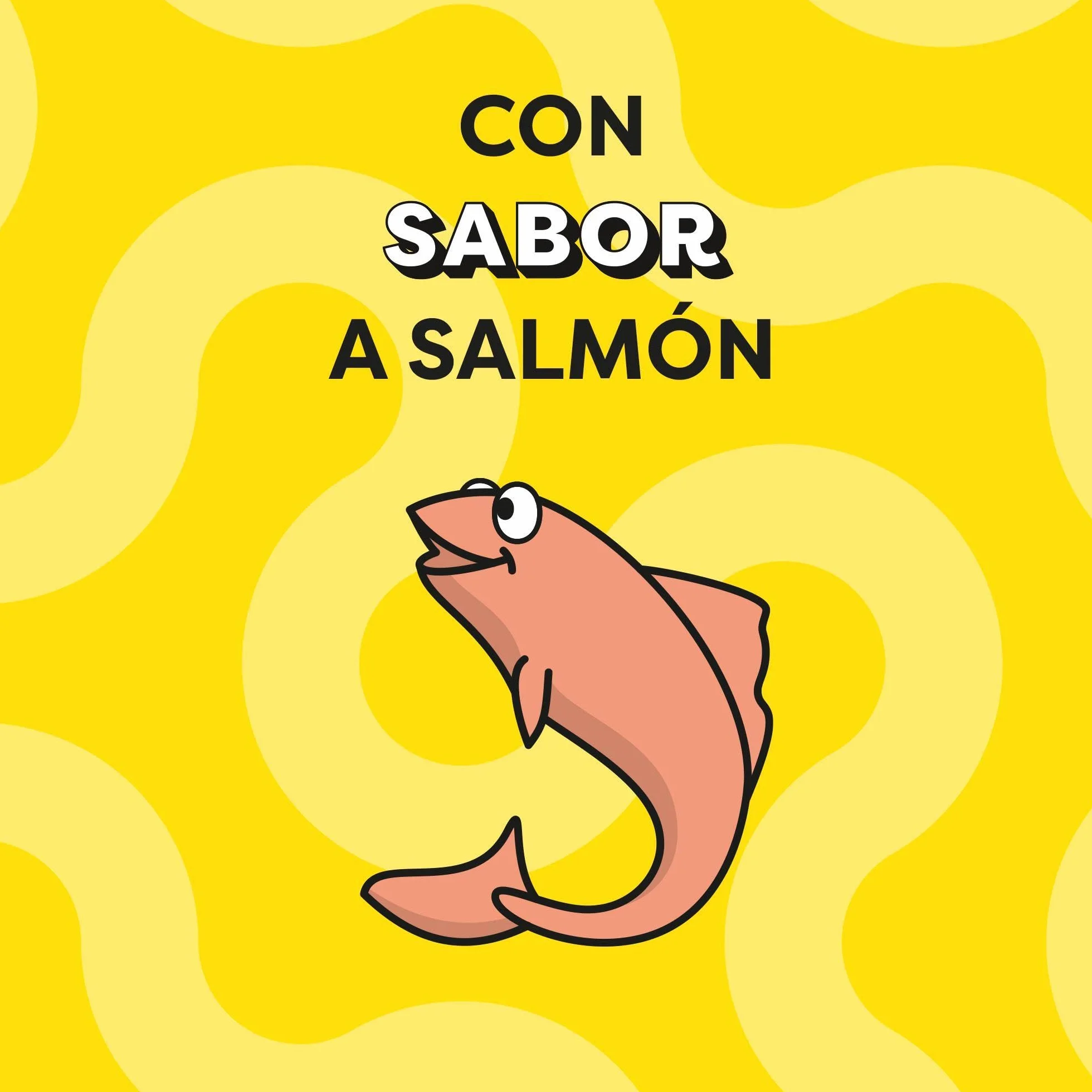 Mars Catisfactions Premios para Gatos, Sabor Salmón (Pack de 6 x 60g)