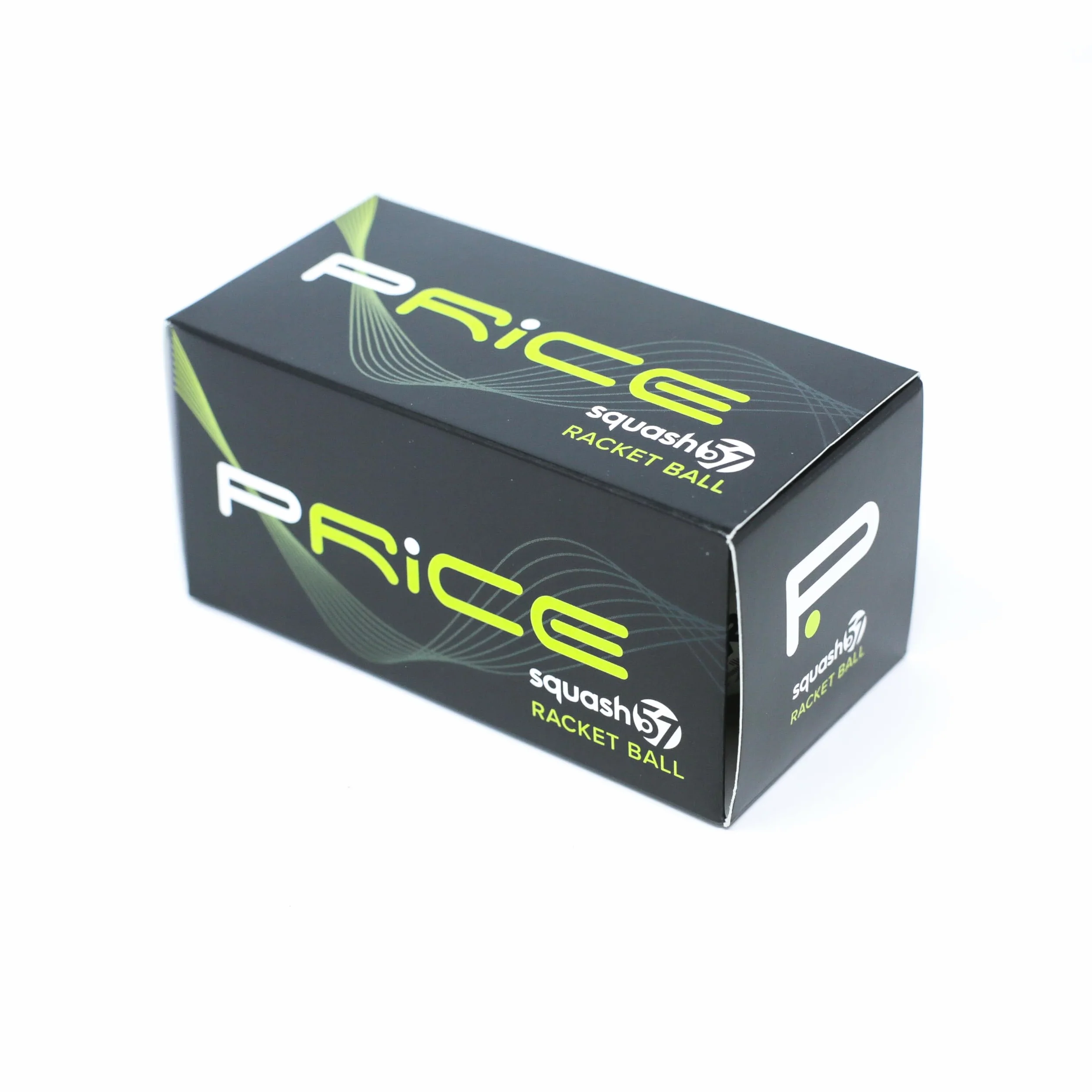 Price's Excel Black Squash 57 Pelotas de raqueta