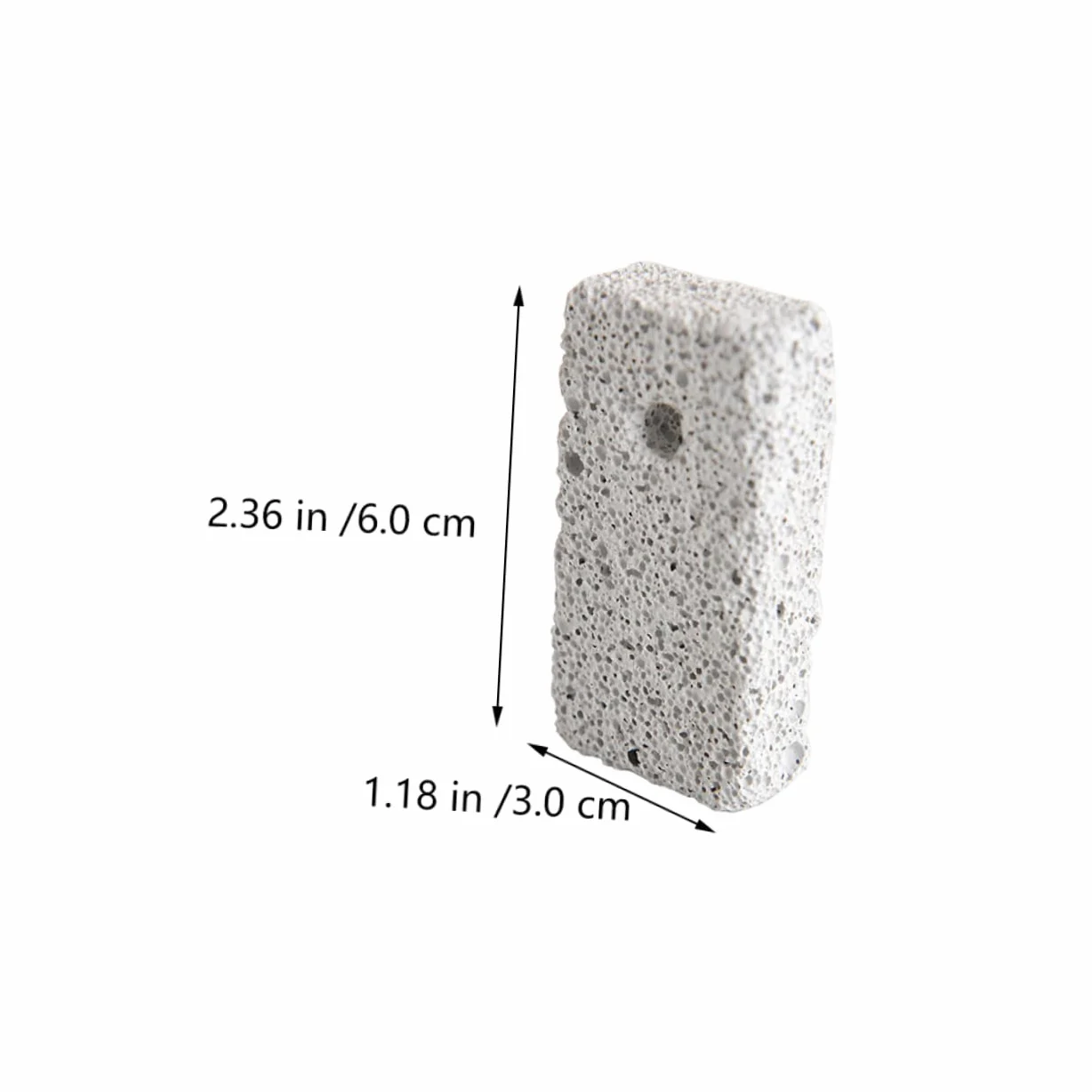 BESPORTBLE 120piezas Piedra Molar para Mascotas Pequeñas De Piedra Volcánica para Hámster Conejos y Cobayas Suplemento De Calcio y Molienda para Chinchillas y Jerbos
