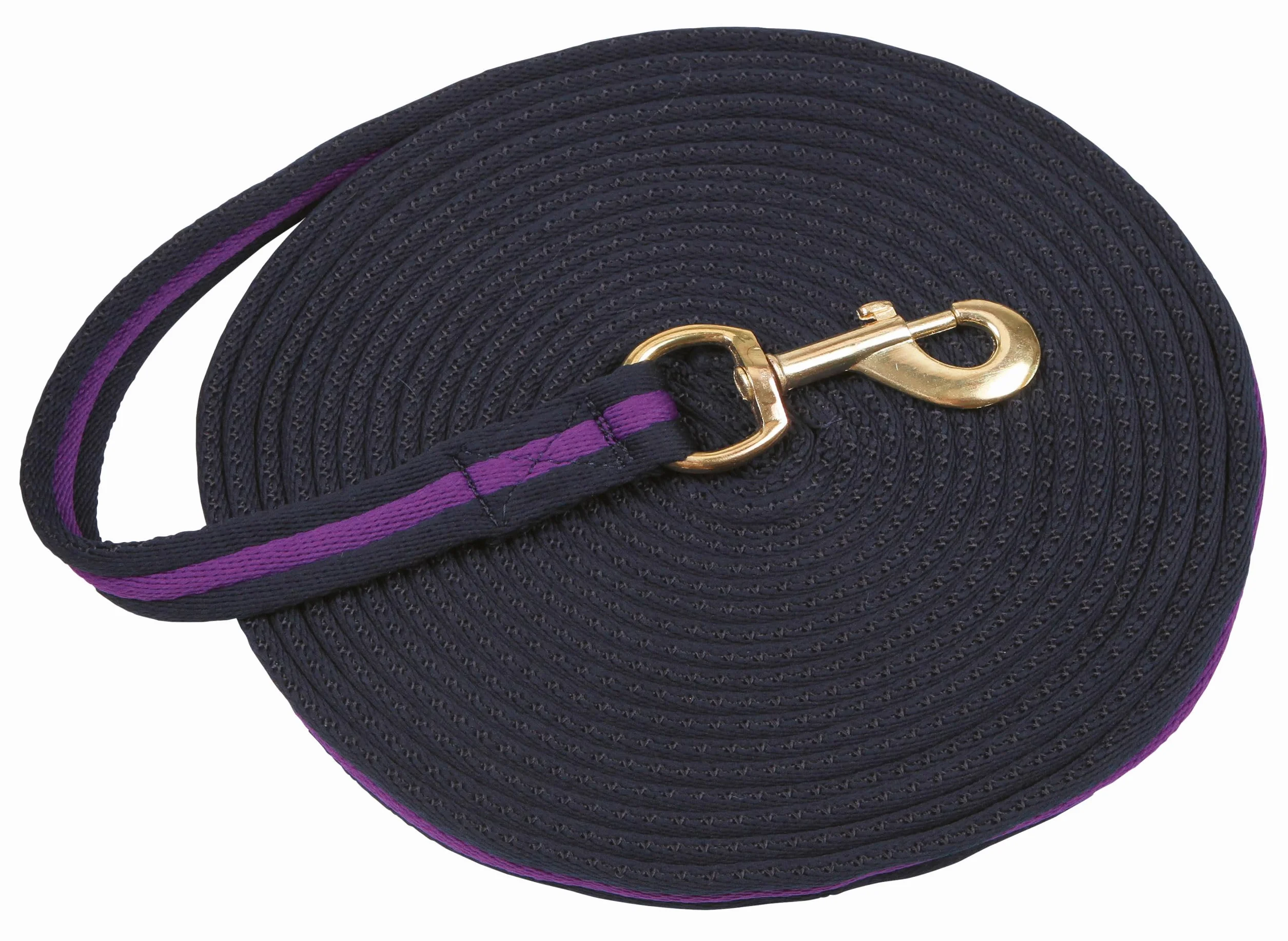 EXCELLENT Suministros Para El Caballo Lunge Whey Soft Lux Azul / Purple 8 M