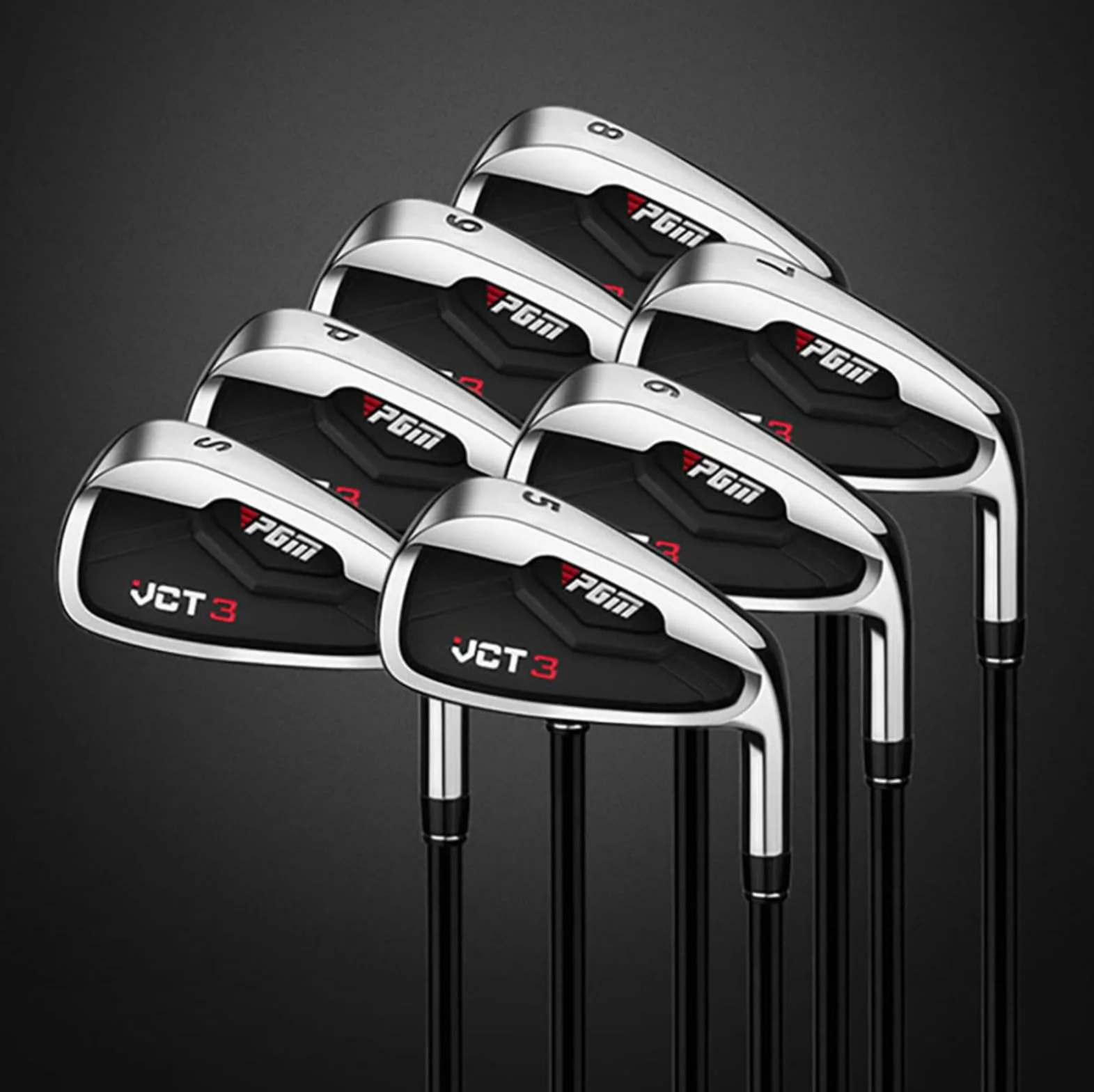 Varillas de acero o carbono para palos de golf profesional n.º 5/6/7/8/9/PW/SW
