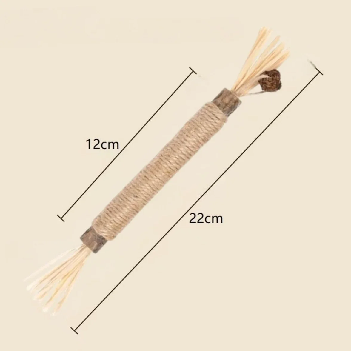 Juguetes para Masticar para Gatos,6 Piezas Palitos Masticables Naturales,para Limpieza Dental e Higiene Bucal,Juguetes Interactivos para Gatitos y Gatos Adultos