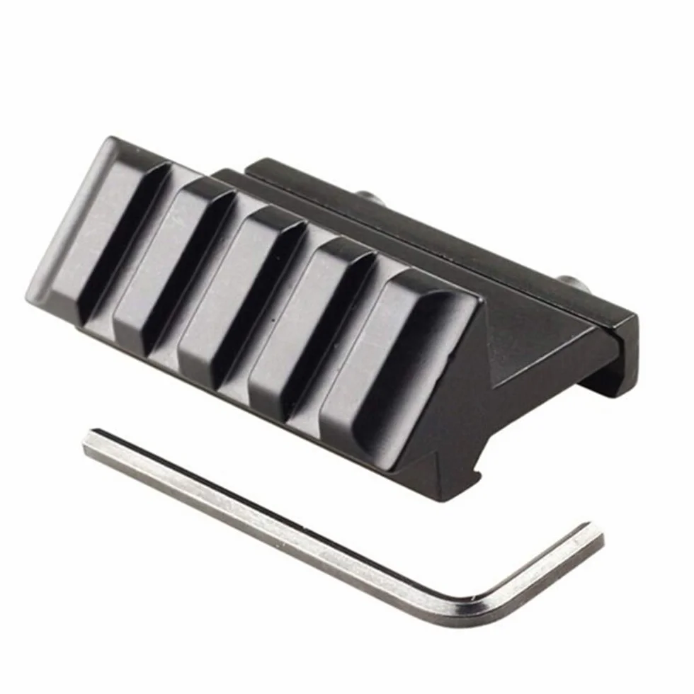 45 Degree Offset Mount with Extension Picatinny Universal Mount HWZ
