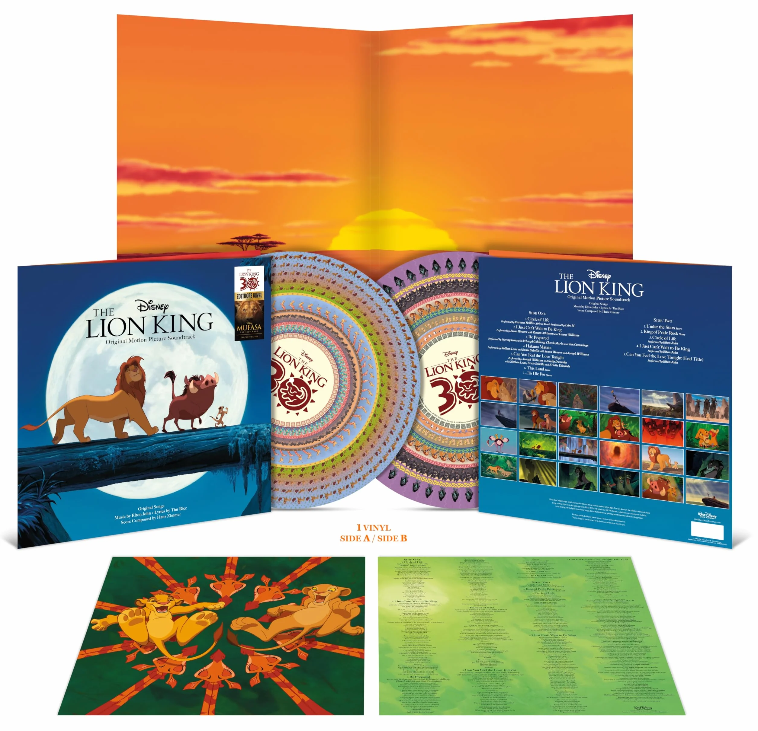 The Lion King (30 Aniversario) Efecto Zoetrope