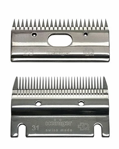 Heiniger – Cabezal para Trimmer de Caballos, Juego de 23/31 Dientes, Standard Afeitado, Swiss-Made, para Profesionales y Caballos Virgen