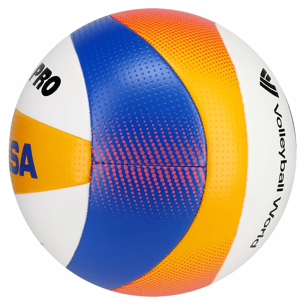 MIKASA FIVB Balón de Voleibol de Playa Oficial 8.5 Pulgadas