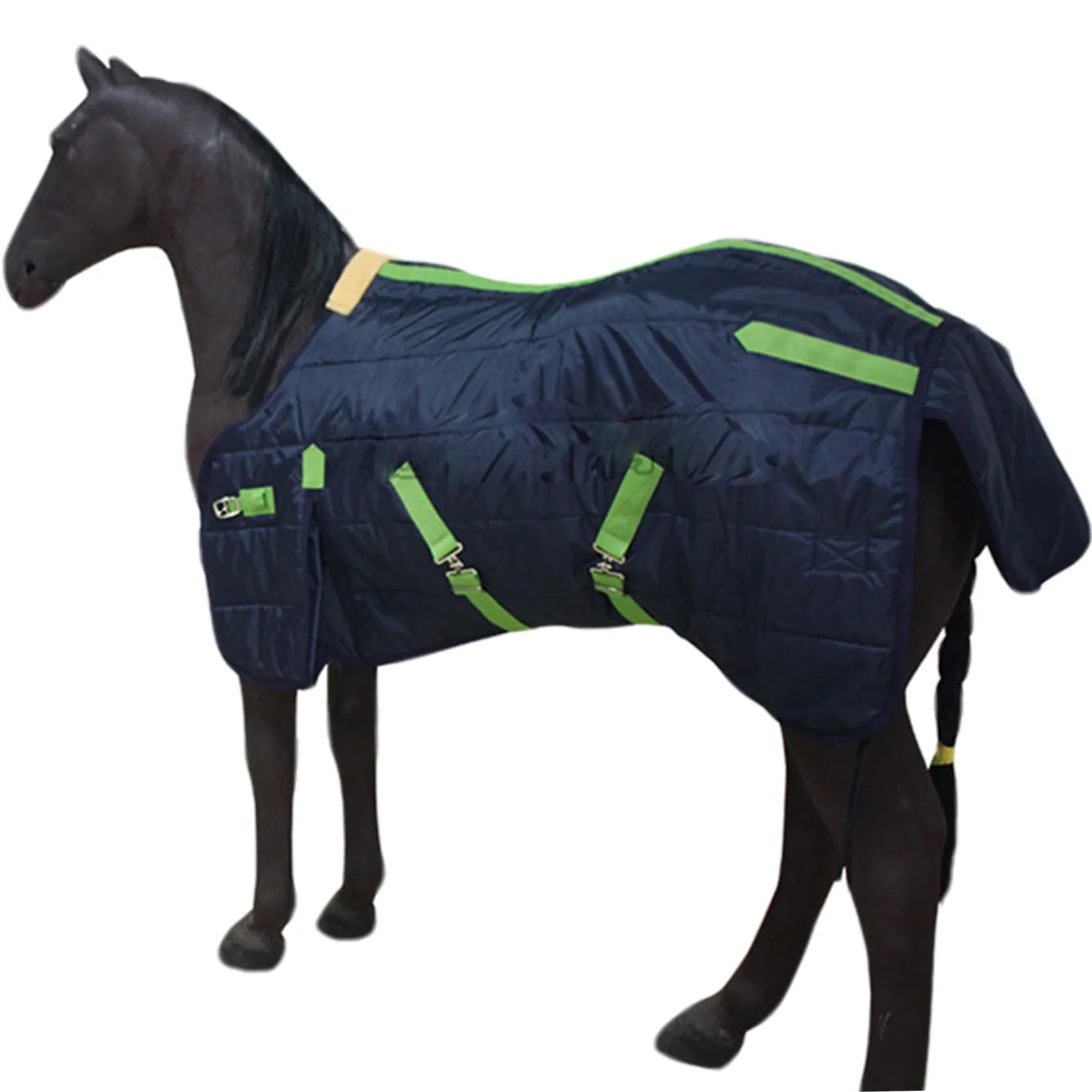 Manta para caballos, manta de invierno para caballos, 39 pulgadas, impermeable, de lujo, resistente al viento y cálida, espesa para invierno para mini, pony, potro, mantas