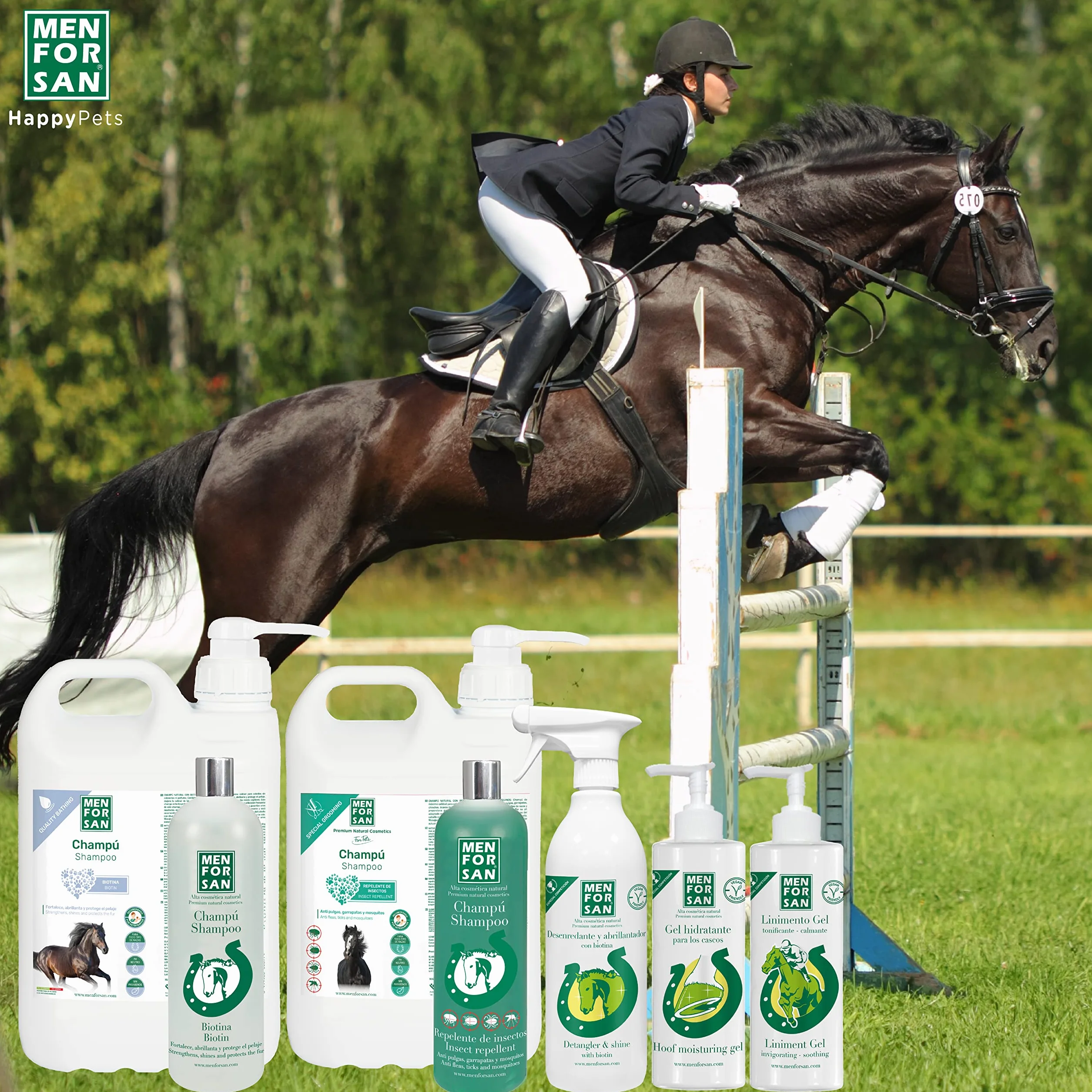 MENFORSAN Gel Hidratante para los Cascos de Caballos - 500ml