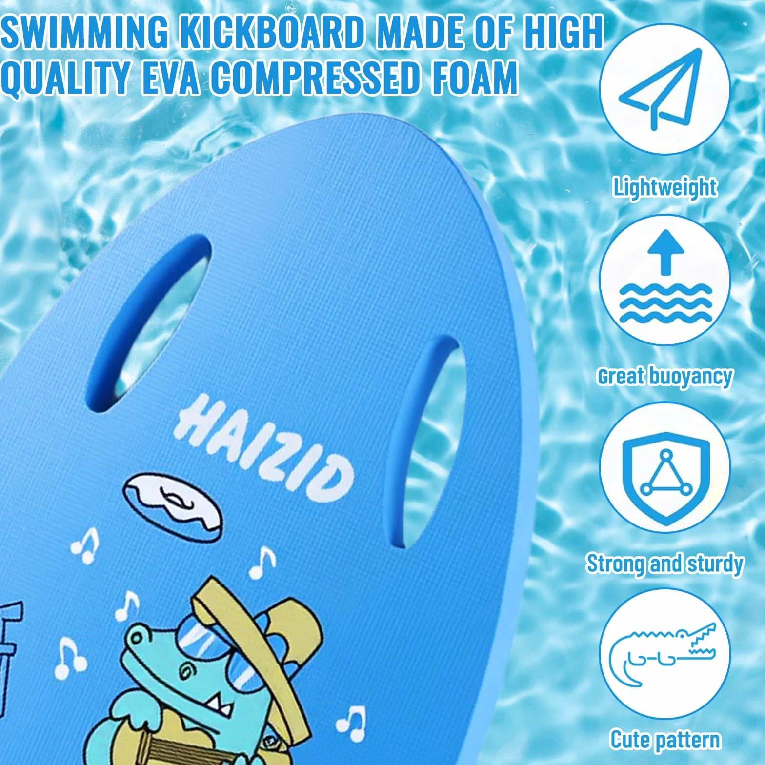 CIYIN Tabla de Natación para Niños EVA Kickboard Flotabilidad Equipo de Piscina