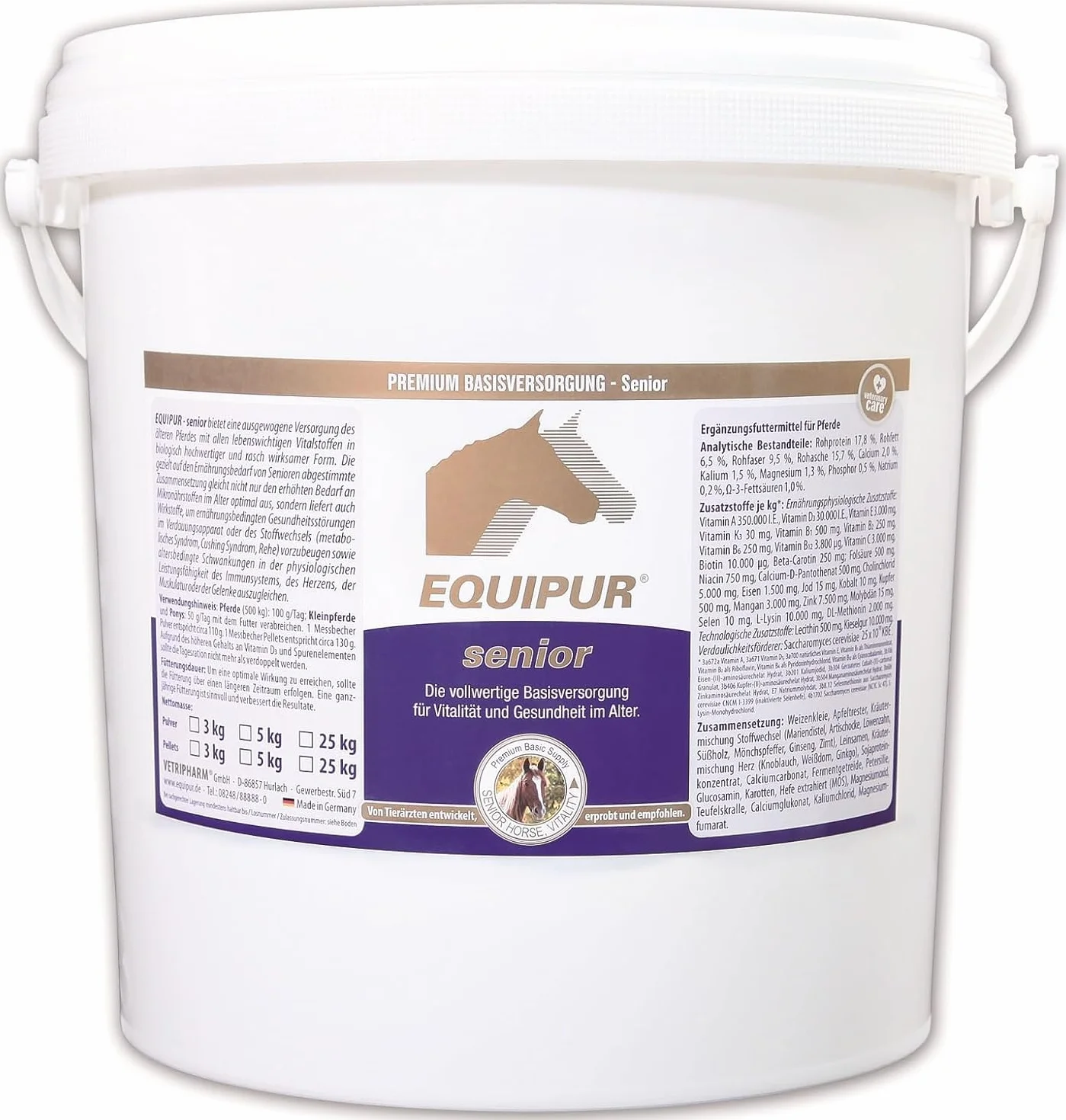 vetr ipharm equipur Senior pellets 5 kg