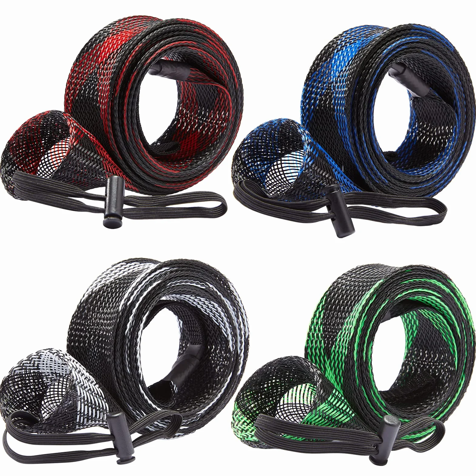 Bassdash Casting Spinning Fishing Rod Sleeves Protectores para Cañas de Pescar 7-1/2ft