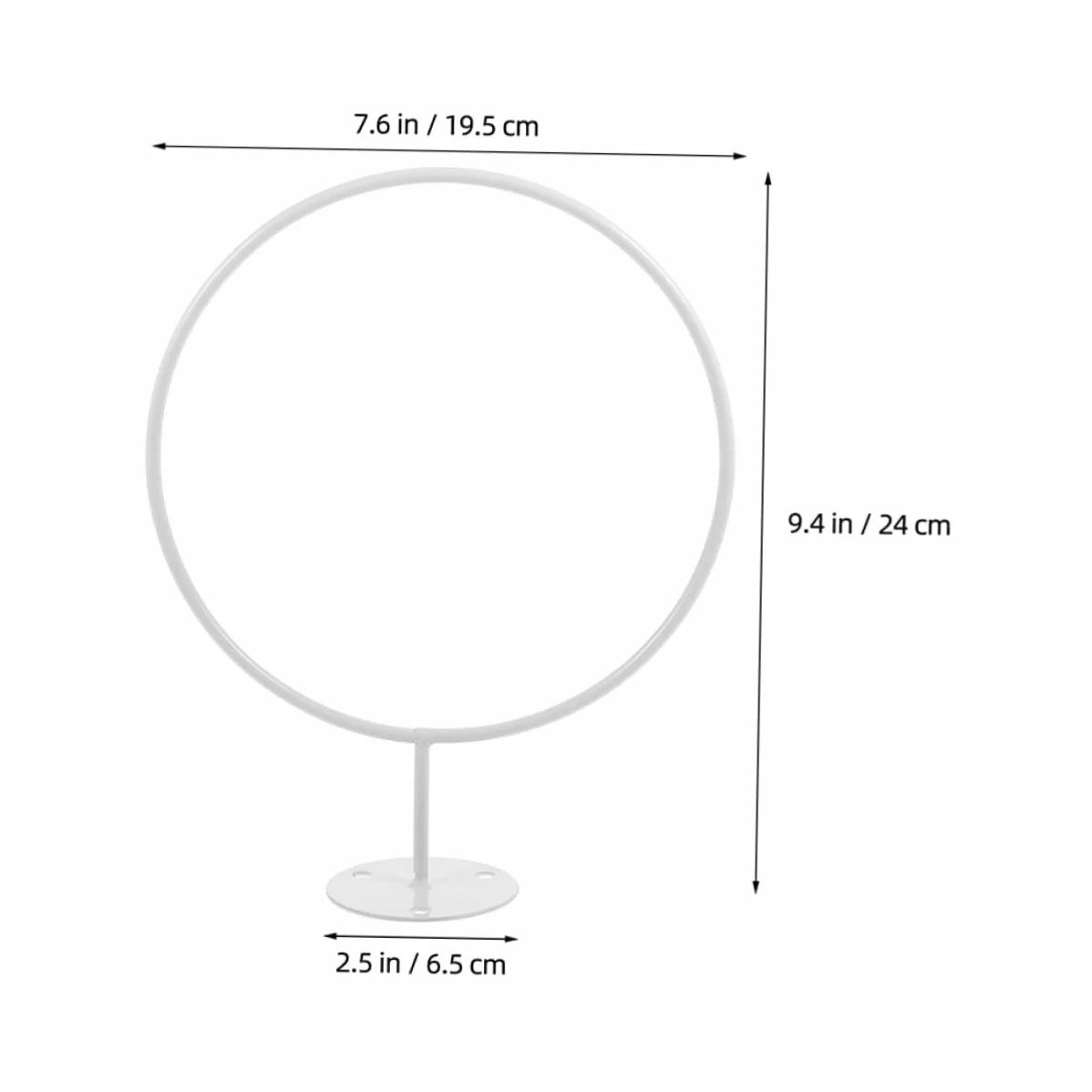 Soporte Multifuncional de Pared para Balones de Fútbol y Voleibol Paquete de 4 Hierro Blanco