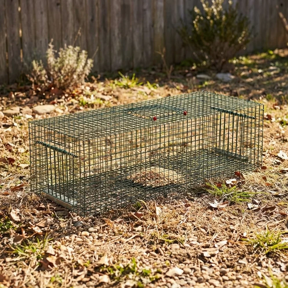 Suinga Jaula para Atrapar Palomas, Jaula Trampa para Animales Vivos, Pájaros, 103x42x32 cm - Trampa para Palomas