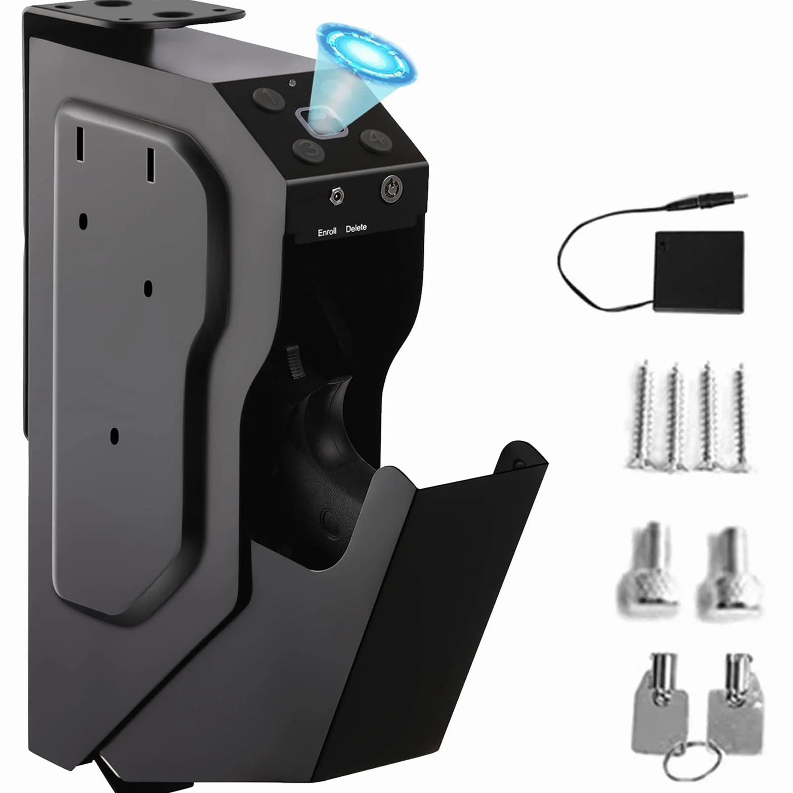 Caja Fuerte para Armas de Seguridad Acero, para Pistola y Objetos de Valor