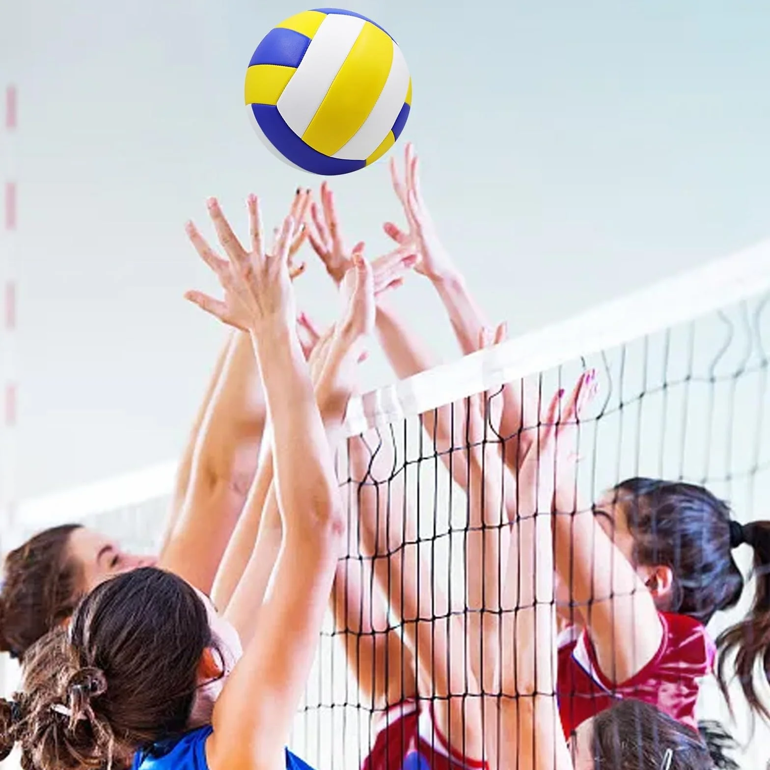 Balón de voleibol profesional nº 5 PVC suave goma interior exterior